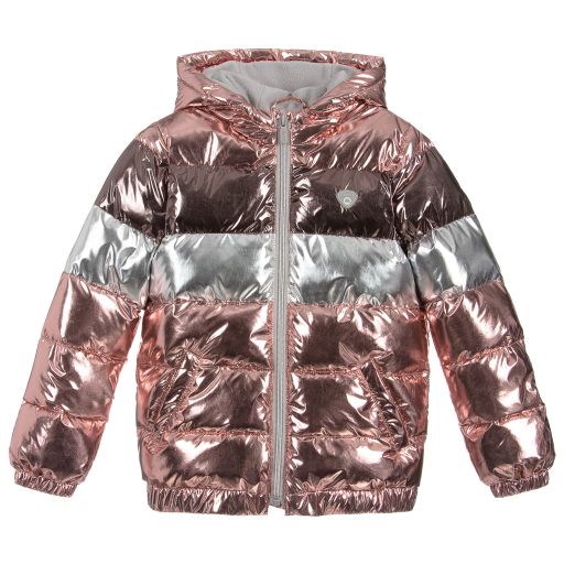 Mayoral-Teen Pink Puffer Jacket | Childrensalon Outlet