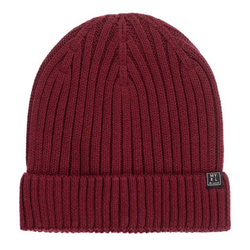 Mayoral-Teen Red Knitted Hat | Childrensalon Outlet