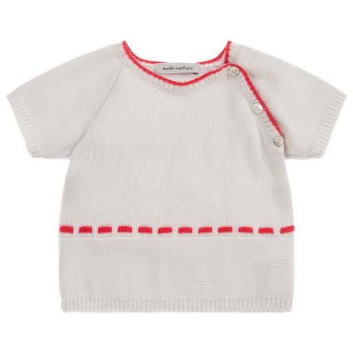 Mebi-Baby Boys Cotton Knit Top | Childrensalon Outlet
