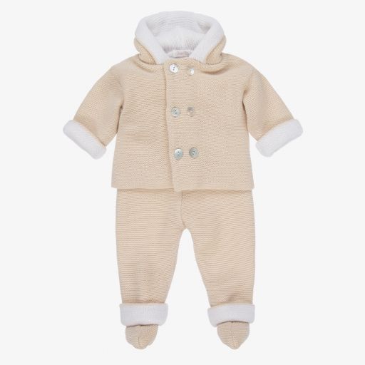 Mebi-Knitted Jacket & Trouser Set | Childrensalon Outlet