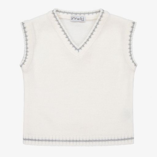 Mebi-Wool & Cashmere Blend Slipover | Childrensalon Outlet