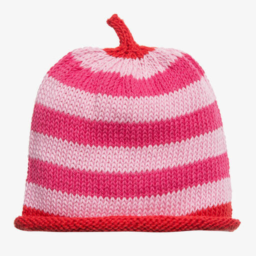 Merry Berries-Baby Girls Cotton Knitted Hat | Childrensalon Outlet