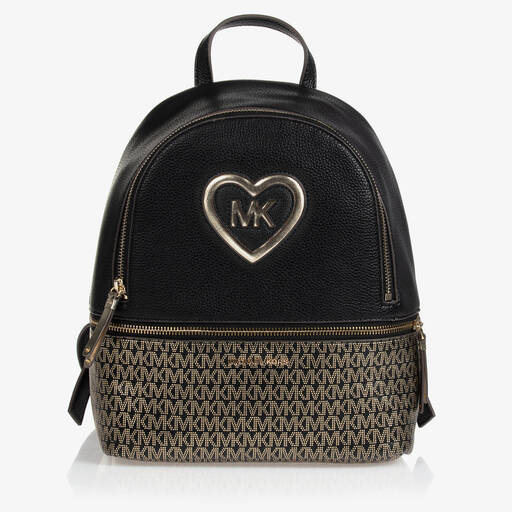 Michael Kors Kids-Girls Black Backpack (29cm) | Childrensalon Outlet