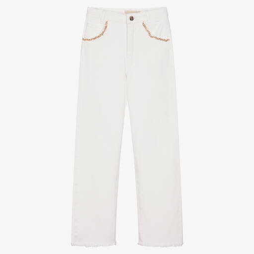 Michael Kors Kids-Кремовые джинсы из хлопка | Childrensalon Outlet