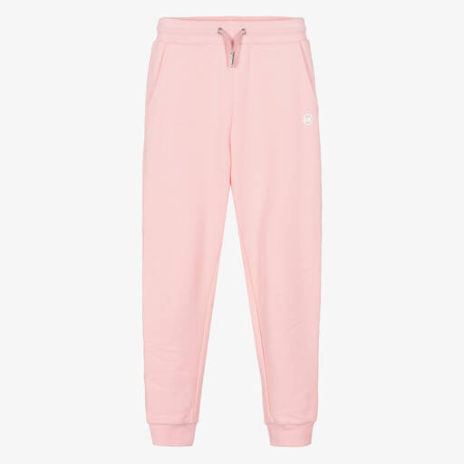 Michael Kors Kids-Teen Girls Pink Cotton Joggers | Childrensalon Outlet