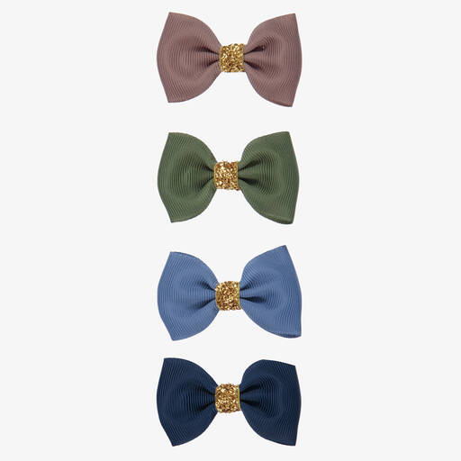 Milledeux-Blue Hair Clips (4 Pack) | Childrensalon Outlet
