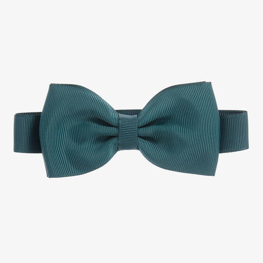 Milledeux-Boys Green Bow Tie (10cm) | Childrensalon Outlet