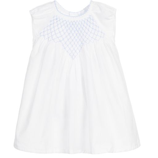 Mini-la-Mode-Robe en coton à smocks Bébé | Childrensalon Outlet