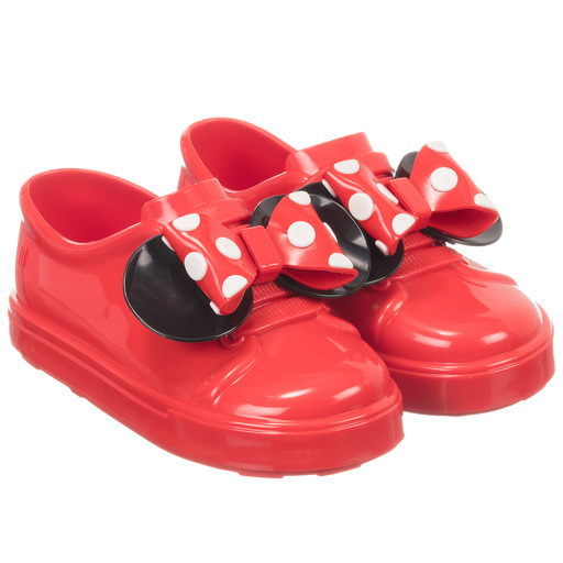 Mini Melissa-حذاء ديزني "ميني" لون أحمر | Childrensalon Outlet