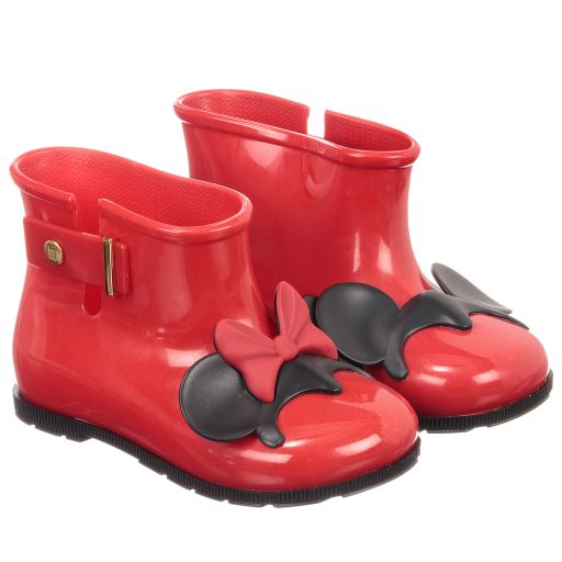 Mini Melissa-Disney 'MM Ears' Rain Boots  | Childrensalon Outlet
