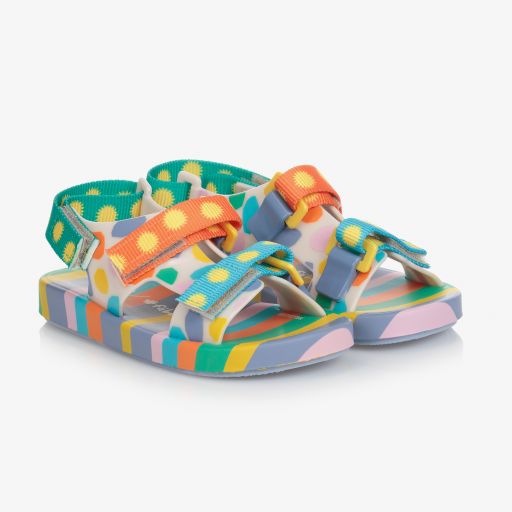 Mini Melissa-Rainbow Sun Baby Sandals | Childrensalon Outlet