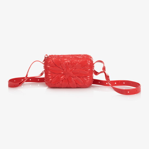 Mini Melissa-Red Flower Shoulder Bag (17cm) | Childrensalon Outlet