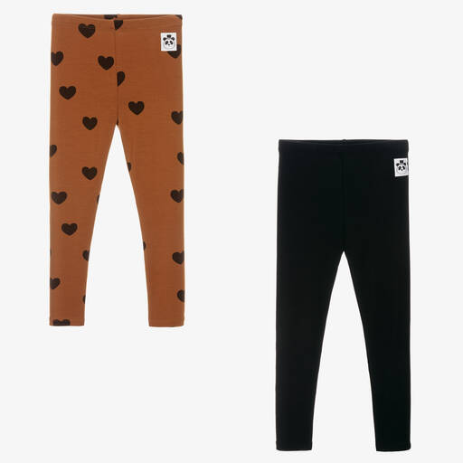 Mini Rodini-Viscose Leggings (2 Pack) | Childrensalon Outlet