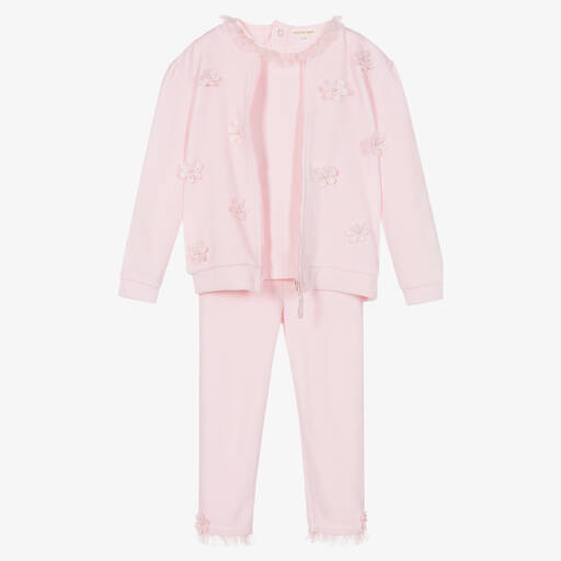 Baby girl designer tracksuits sales