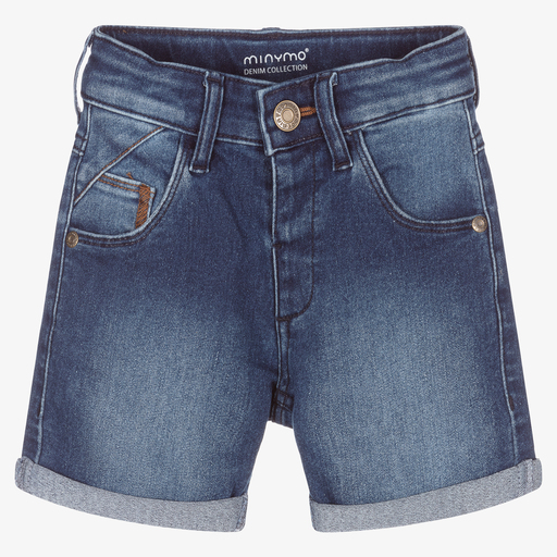 Minymo-Blaue Jeans-Shorts für Jungen | Childrensalon Outlet