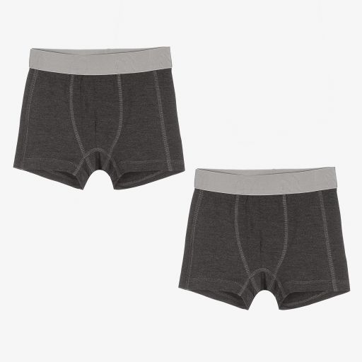 Minymo-Graue Boxershorts (2er-Pack) | Childrensalon Outlet