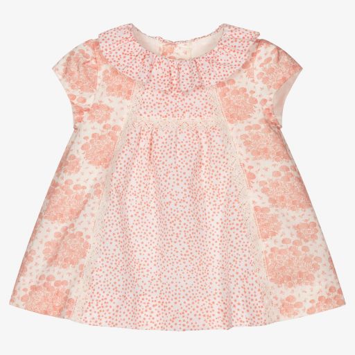 Miranda-Baby Girls Pink Dress Set | Childrensalon Outlet