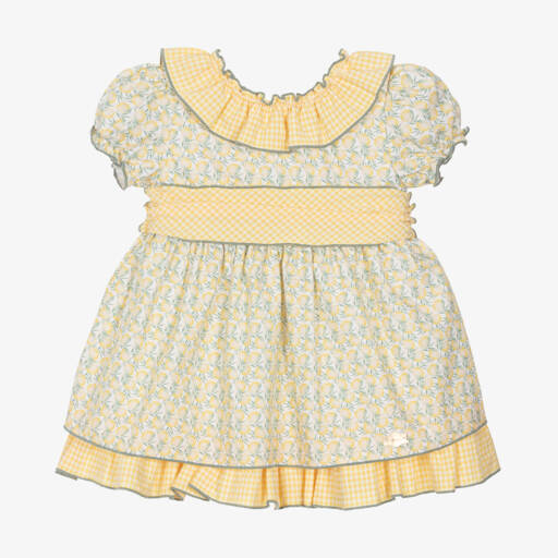 Miranda-Летнее платье Лимонное наслаждение для девочек | Childrensalon Outlet