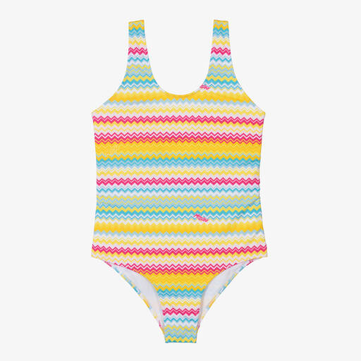 Missoni-Teen Girls Multicolour Zigzag Swimsuit | Childrensalon Outlet