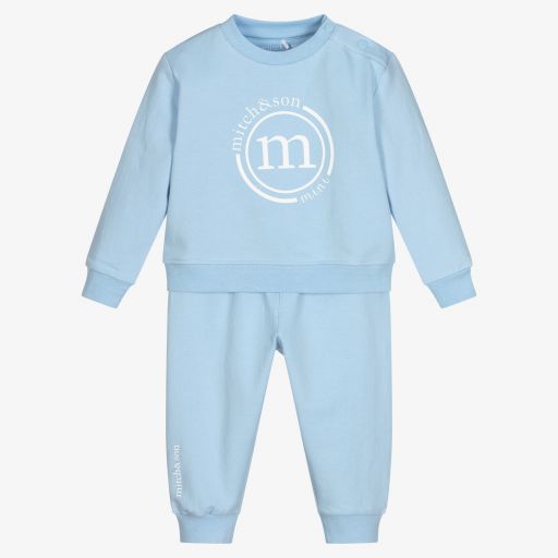 MITCH & SON - Anthony Signature Tracksuit - Pale Blue