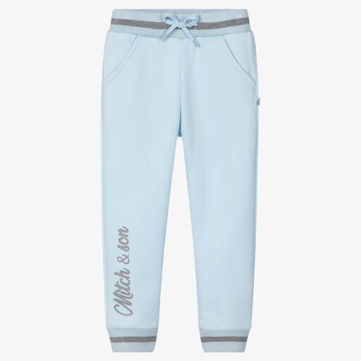 Mitch & Son-Blaue Jogginghose für Jungen | Childrensalon Outlet