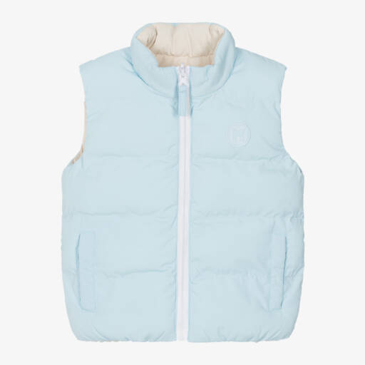 Mitch & Son-Boys Dual-Tone Reversible Gilet | Childrensalon Outlet