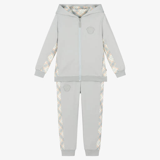 Mitch & Son-Серый спортивный костюм из хлопка | Childrensalon Outlet