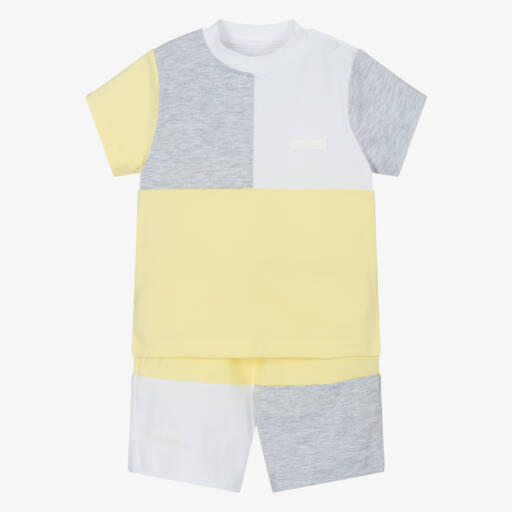 Mitch & Son-Яркий серый и жёлтый комплект для мальчиков | Childrensalon Outlet