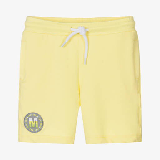Mitch & Son-Boys Yellow Cotton Shorts | Childrensalon Outlet