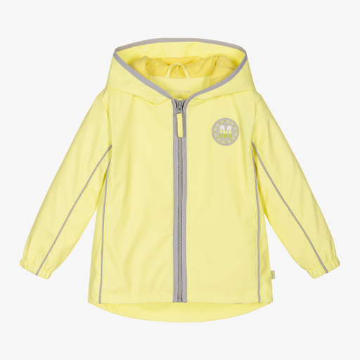 Mitch & Son-Boys Yellow Hooded Raincoat | Childrensalon Outlet