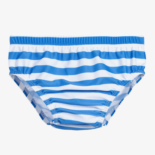 Mitty James-Blue Striped Swim Pants (UPF 50+) | Childrensalon Outlet