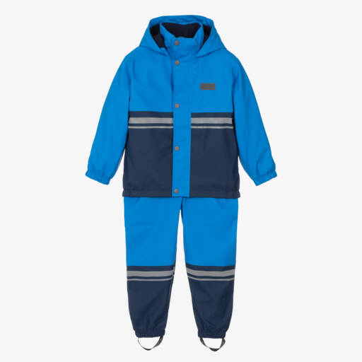 Mitty James-Boys Blue Adventure Rain Set | Childrensalon Outlet
