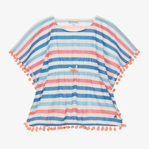 Mitty James-Хлопковый кафтан в полоску для девочек | Childrensalon Outlet
