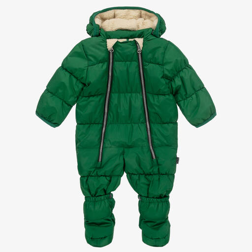 Molo-Combinaison de ski verte bébé | Childrensalon Outlet