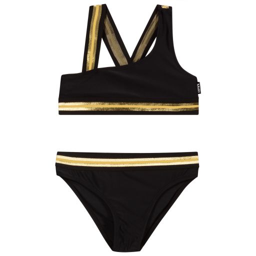 Molo-Black & Gold Bikini (UPF50+) | Childrensalon Outlet