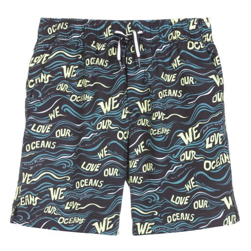 Molo-Short de bain noir (UPF 50+) | Childrensalon Outlet