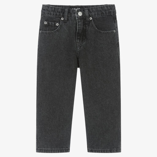 Molo-Black Washed Denim Jeans | Childrensalon Outlet