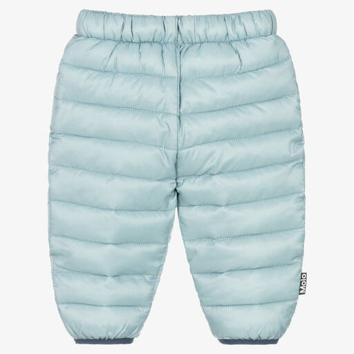 Molo-Blue Water-Repellent Padded Trousers | Childrensalon Outlet