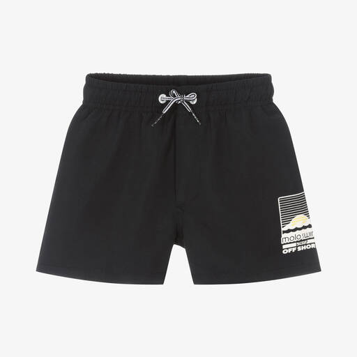 Molo-Boys Black Swim Shorts (UPF50+) | Childrensalon Outlet