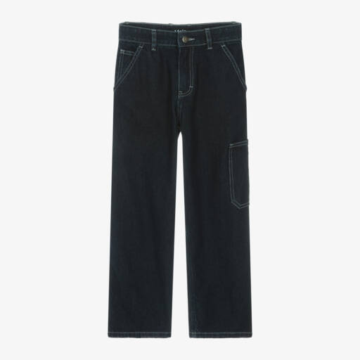Molo-Boys Blue Casual Denim Trousers | Childrensalon Outlet