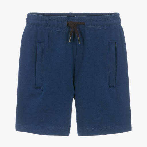 Molo-Blaue Shorts aus Biobaumwolle (J) | Childrensalon Outlet