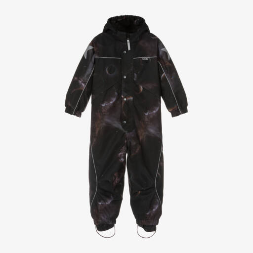 Molo-Boys Cosmic Black Insulated Snowsuit | Childrensalon Outlet