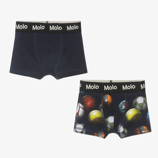 Molo-Boys Cotton Boxers (2 Pack) | Childrensalon Outlet