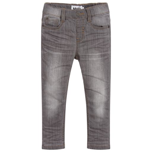 Molo-Boys Grey Regular Fit Jeans | Childrensalon Outlet