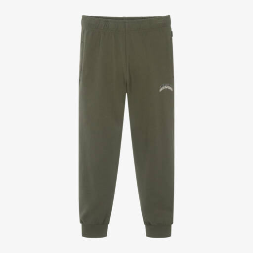 Molo-Boys Khaki Organic Cotton Trousers | Childrensalon Outlet
