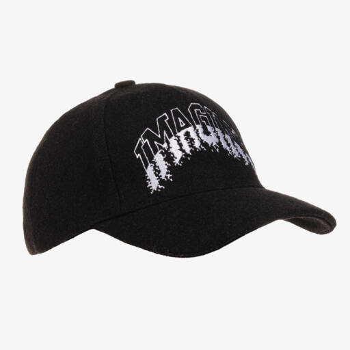 Molo-Boys Wool-Blend Black Cap | Childrensalon Outlet