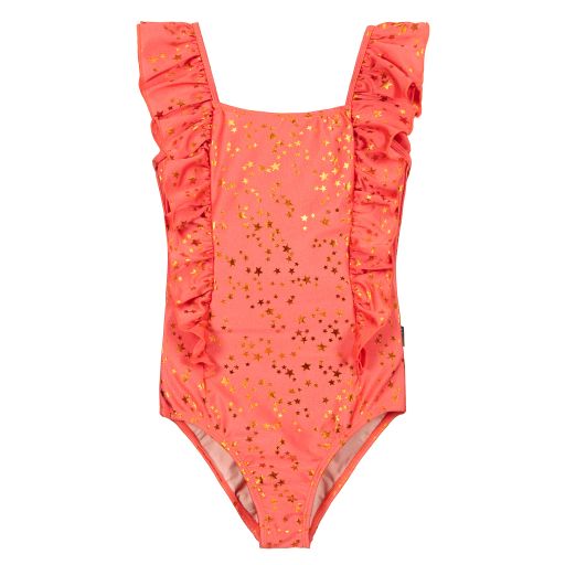 Molo-Copper Stars Swimsuit (UPF50+) | Childrensalon Outlet