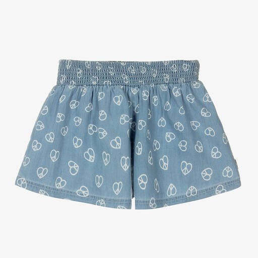 Molo-Short en chambray de coton bio | Childrensalon Outlet