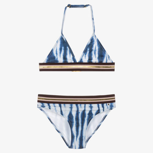 Molo-Blauer Bikini in Batikoptik LSF 50+ | Childrensalon Outlet