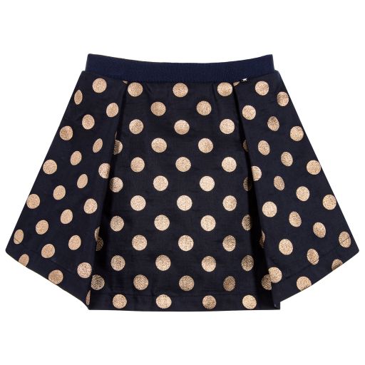 Molo-Girls BREE Golden Dots Skirt | Childrensalon Outlet